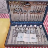 Posate Sciola Acciaio Inox - set da 12 - 49 pezzi