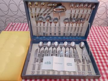 Posate Sciola Acciaio Inox - set da 12 - 49 pezzi