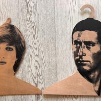 Appendiabiti PRINCIPE CARLO E LADY DIANA.1981