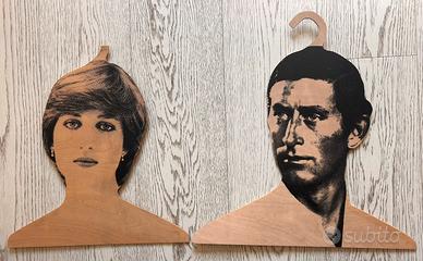 Appendiabiti PRINCIPE CARLO E LADY DIANA.1981