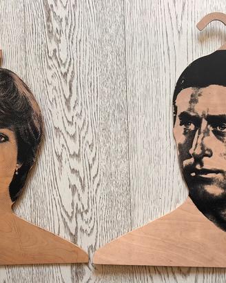 Appendiabiti PRINCIPE CARLO E LADY DIANA.1981