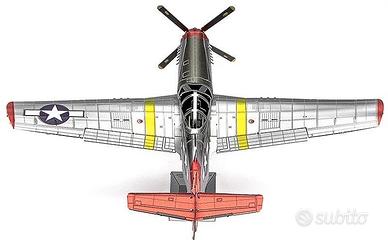 Puzzle Mustang P-51C Red Tail Mustang Fighter