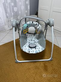 Altalena portatile compatta a 6 velocita con music