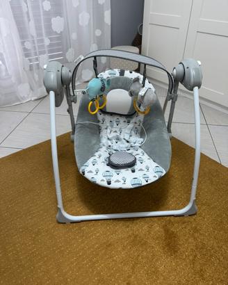 Altalena portatile compatta a 6 velocita con music