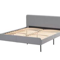 struttura letto matrimoniale IKEA SLATTUM grigio