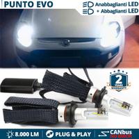 Kit Luci LED H4 Bianche per FIAT Punto Evo CANbus