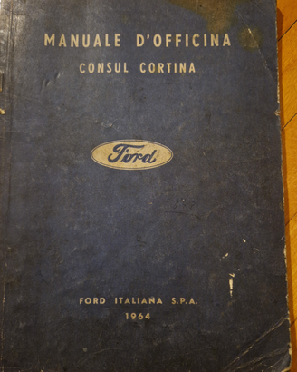 Ford consult cortina 1964 manuale officina