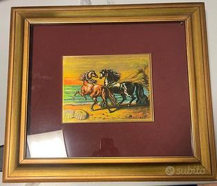 I CAVALLI - OMAGGIO A DE CHIRICO.