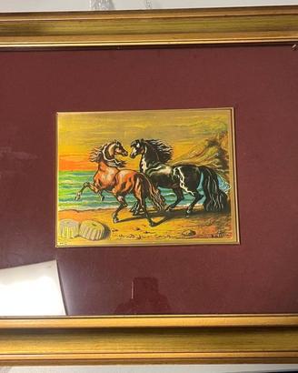 I CAVALLI - OMAGGIO A DE CHIRICO.