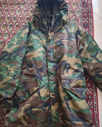 Giubbotto mimetico goretex
