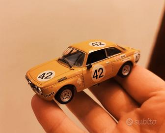 Alfa Romeo 2000 GTAm 1970 scala 1/43, 24h SPA