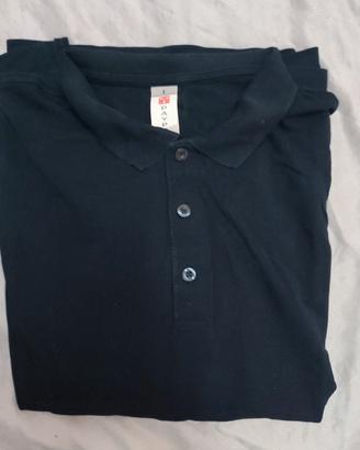 payper polo uomo da lavoro blu scuro tg L