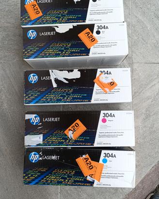 Toner hp 304 A originali prezzo cadauno