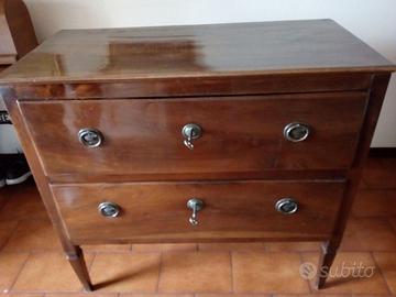 Cassettone Como' Luigi XVI Noce 700 Italia RARO !!