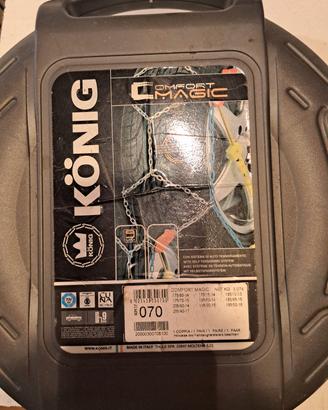 Catene da neve Konig Comfort Magic 070 mai usate
