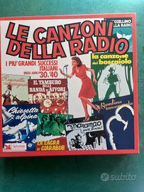 Cofanetto dischi vinile canzoni della radio 