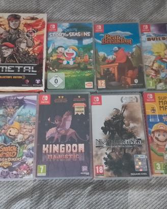 Lotto videogiochi per console Nintendo 