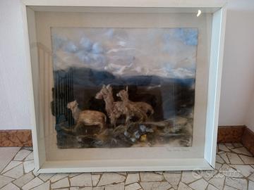 Fibropittura opera di Elsa Serra Piana - 2