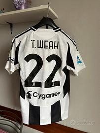 JUVENTUS WEAH MATCH WORN INDOSSATA VS MILAN 24/25