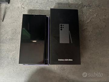 Samsung s24 ultra 256gb in garanzia titanium black