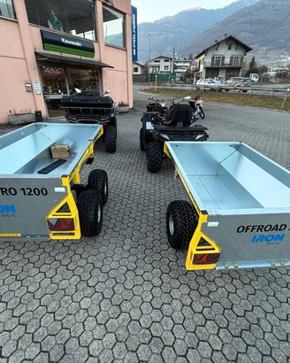 Rimorchio Quad Offroad 500 R1a con omologazione