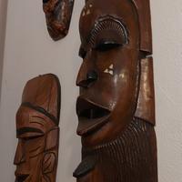 maschere tribali, varie