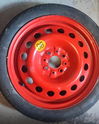 ruotino alfa romeo 145, Lancia ypsilon, Fiat 500