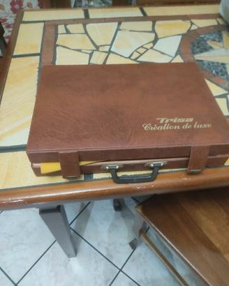 kit ascigacapelli con valigetta anni 80 per donna 