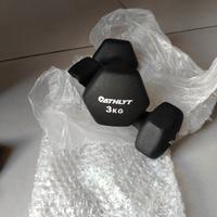 set di manubri rivestiti in neoprene 