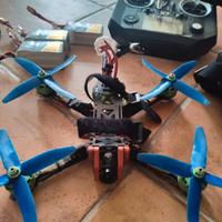 Set completo Drone FPV - Radiocomando Taranis QX7 