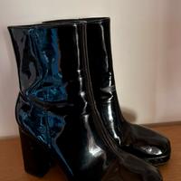 stivaletti vernice nera