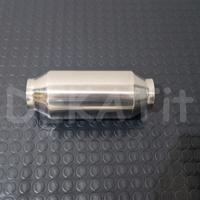 MINI SILENZIATORE AUTO ACCIAIO INOX  Ø 61 - 250 MM
