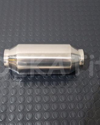 MINI SILENZIATORE AUTO ACCIAIO INOX  Ø 61 - 250 MM