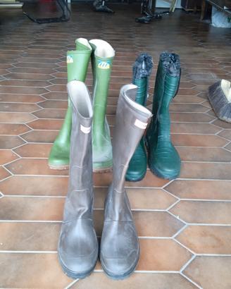 stivali gomma uomo 