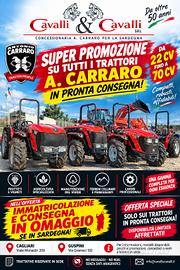 Trattori A.Carraro in SuperPromo - Settembre !