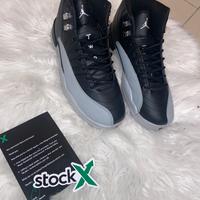 Air Jordan 12 Retro Black/Grey – Sneakers uomo