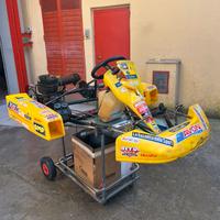 Go kart 100 pcr 2001 motore potente da risistemare