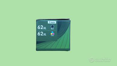 Cartucce Compatibili HP 62XL Nero + Colore