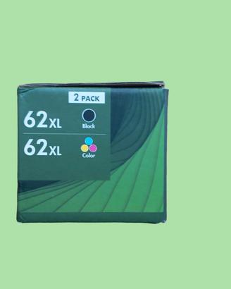 Cartucce Compatibili HP 62XL Nero + Colore