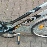 Bicicletta donna con cambio 18 velocità Shimano