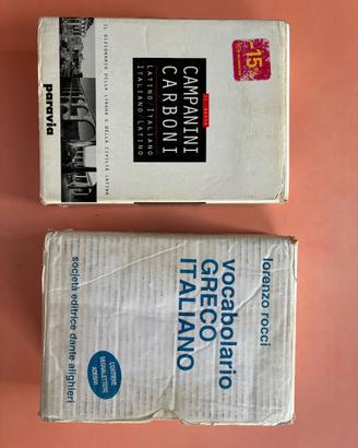 Dizionari di Latino e Greco per Scuole Superiori –