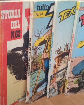 Lotto 20 albi Tex numeri misti 