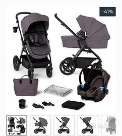 Duo kinderkraft navicella/passeggino piu ovetto