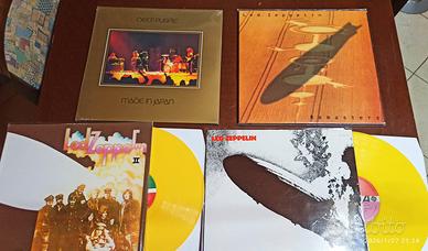 Bundle dischi vinile Rock Deep Purple Led Zeppelin