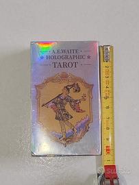 Mazzo di Carte Tarot Rider Waite Olografici Nuovi 