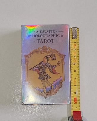 Mazzo di Carte Tarot Rider Waite Olografici Nuovi 