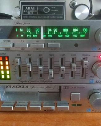 Autoradio vintage Audiola combo