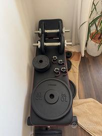 Set completo pesi home gym