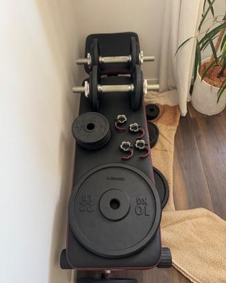Set completo pesi home gym
