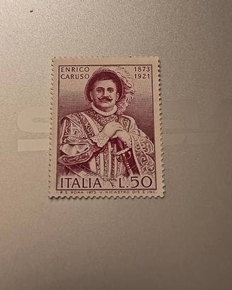 Francobollo L. 50 anni '70
